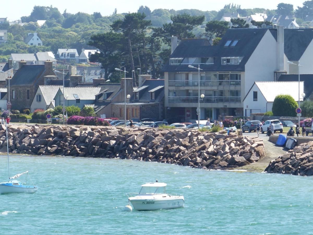 Studio Expose Plein Sud Vu Sur Le Port De Plaisance Perros-Guirec Luaran gambar
